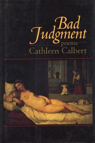 Cover image for Bad Judgment: Poems