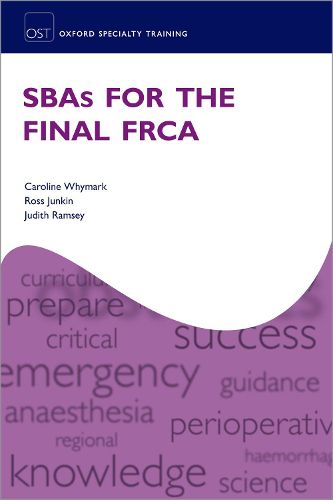 Cover image for SBAs for the Final FRCA