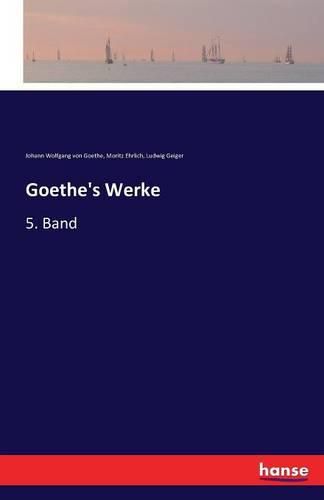 Cover image for Goethe's Werke: 5. Band