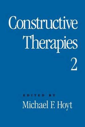 Cover image for Constructive Therapies