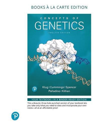 Cover image for Concepts of Genetics