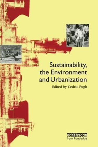 Cover image for Sustainability the Environment and Urbanisation