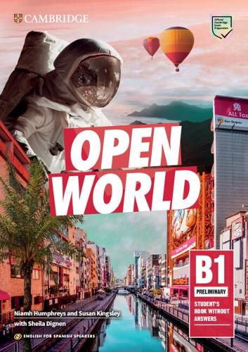 Cover image for Open World Preliminary Student's Book without Answers English for Spanish Speakers