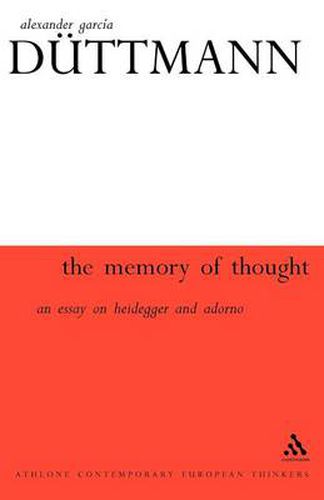 Cover image for Memory Of Thought