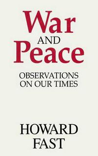Cover image for War and Peace: Observations on Our Times