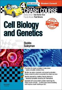 Cover image for Crash Course Cell Biology and Genetics Updated Print + eBook edition