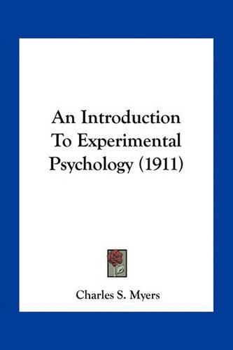 Cover image for An Introduction to Experimental Psychology (1911)