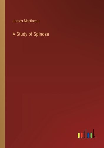 Cover image for A Study of Spinoza