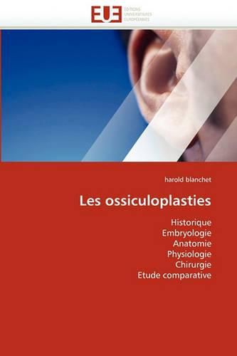 Cover image for Les Ossiculoplasties