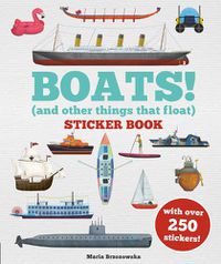 Cover image for Boats! Sticker Book