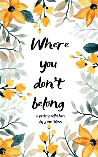 Cover image for Where you don't belong (Edition1st)