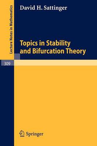 Cover image for Topics in Stability and Bifurcation Theory