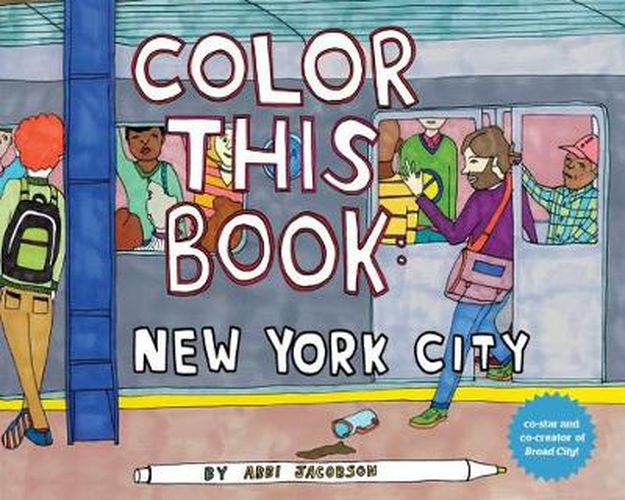 Cover image for Color this Book: New York City