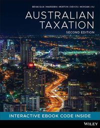 Cover image for Australian Taxation, 2nd Edition