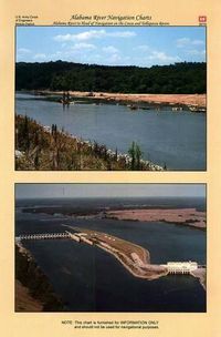 Cover image for Alabama River Navigation Charts, Alabama River to Head of Navigation on the Coosa and Tallapossa Rivers