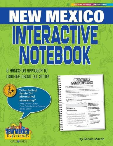 Cover image for New Mexico Interactive Notebook: A Hands-On Approach to Learning about Our State!