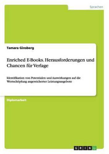 Cover image for Enriched E-Books. Herausforderungen Und Chancen F r Verlage