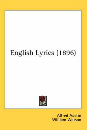 Cover image for English Lyrics (1896)