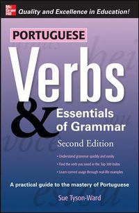 Cover image for Portuguese Verbs & Essentials of Grammar 2E.