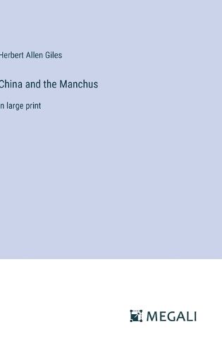 Cover image for China and the Manchus