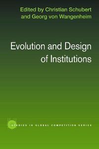 Cover image for Evolution and Design of Institutions