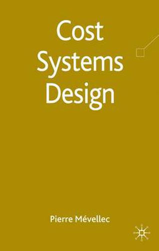 Cost Systems Design