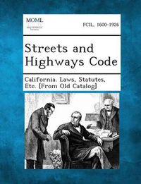 Cover image for Streets and Highways Code