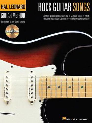 Cover image for Rock Guitar Songs: Hal Leonard Guitar Method