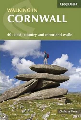 Cover image for Walking in Cornwall: 40 coast, country and moorland walks