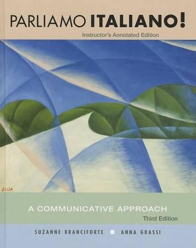 Cover image for Parliamo Italiano!, Instructor's Annotated Edition: A Communicative Approach