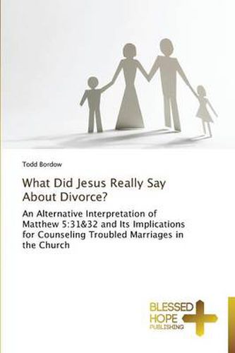 Cover image for What Did Jesus Really Say About Divorce?