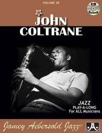 Cover image for John Coltrane: Jazz Play-Along Vol.28