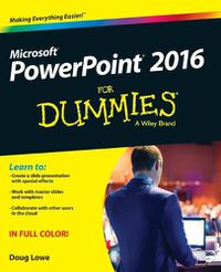 Cover image for PowerPoint 2016 For Dummies