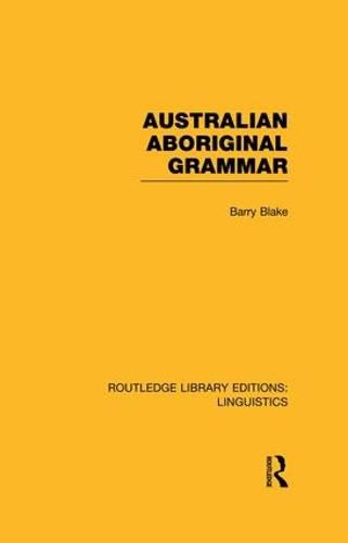 Cover image for Australian Aboriginal Grammar
