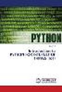 Cover image for Introduction to PYTHON FOR INTERNET OF THINGS (IoT)