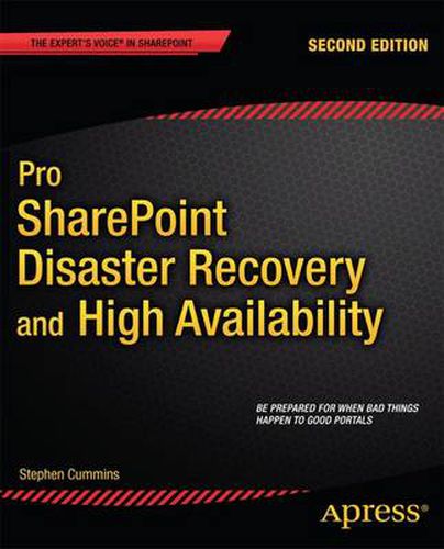 Cover image for Pro SharePoint Disaster Recovery and High Availability