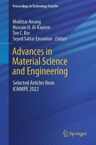 Cover image for Advances in Material Science and Engineering
