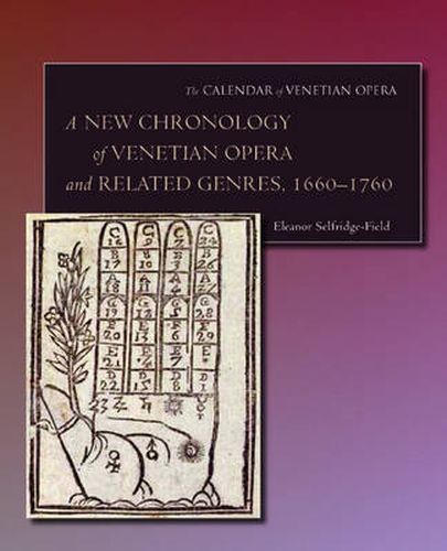 Cover image for A New Chronology of Venetian Opera and Related Genres, 1660-1760