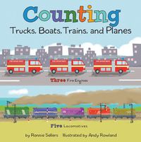 Cover image for Counting Trucks, Boats, Trains, and Planes