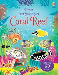 Cover image for First Sticker Book Coral reef