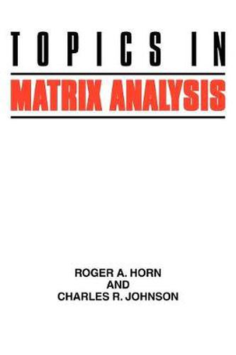 Cover image for Topics in Matrix Analysis