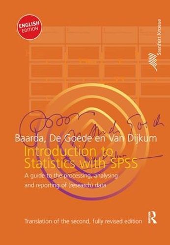 Cover image for Introduction to Statistics with SPSS: A guide to the processing, analysing and reporting of (research) data