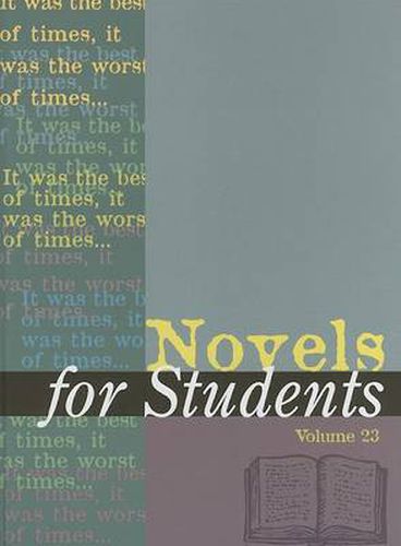 Cover image for Novels for Students: Presenting Analysis, Context and Criticism on Commonly Studied Novels