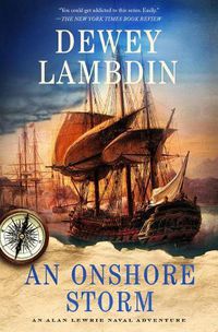 Cover image for An Onshore Storm: An Alan Lewrie Naval Adventure