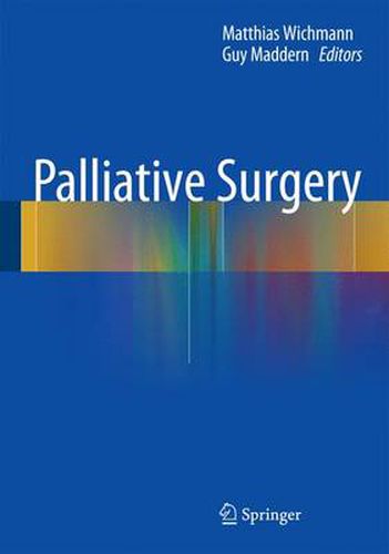 Cover image for Palliative Surgery
