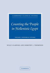 Cover image for Counting the People in Hellenistic Egypt