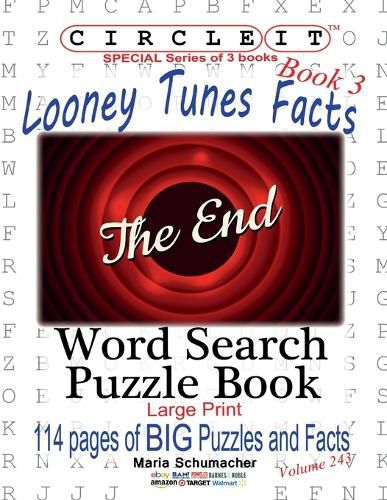 Circle It, Looney Tunes Facts, Book 3, Word Search, Puzzle Book