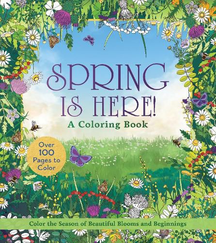 Cover image for Spring is Here! Coloring Book