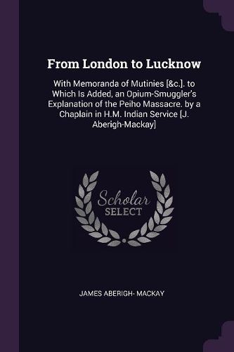Cover image for From London to Lucknow