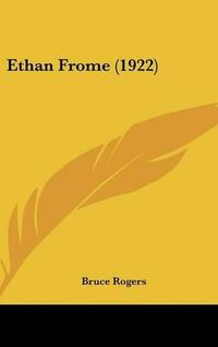 Cover image for Ethan Frome (1922)